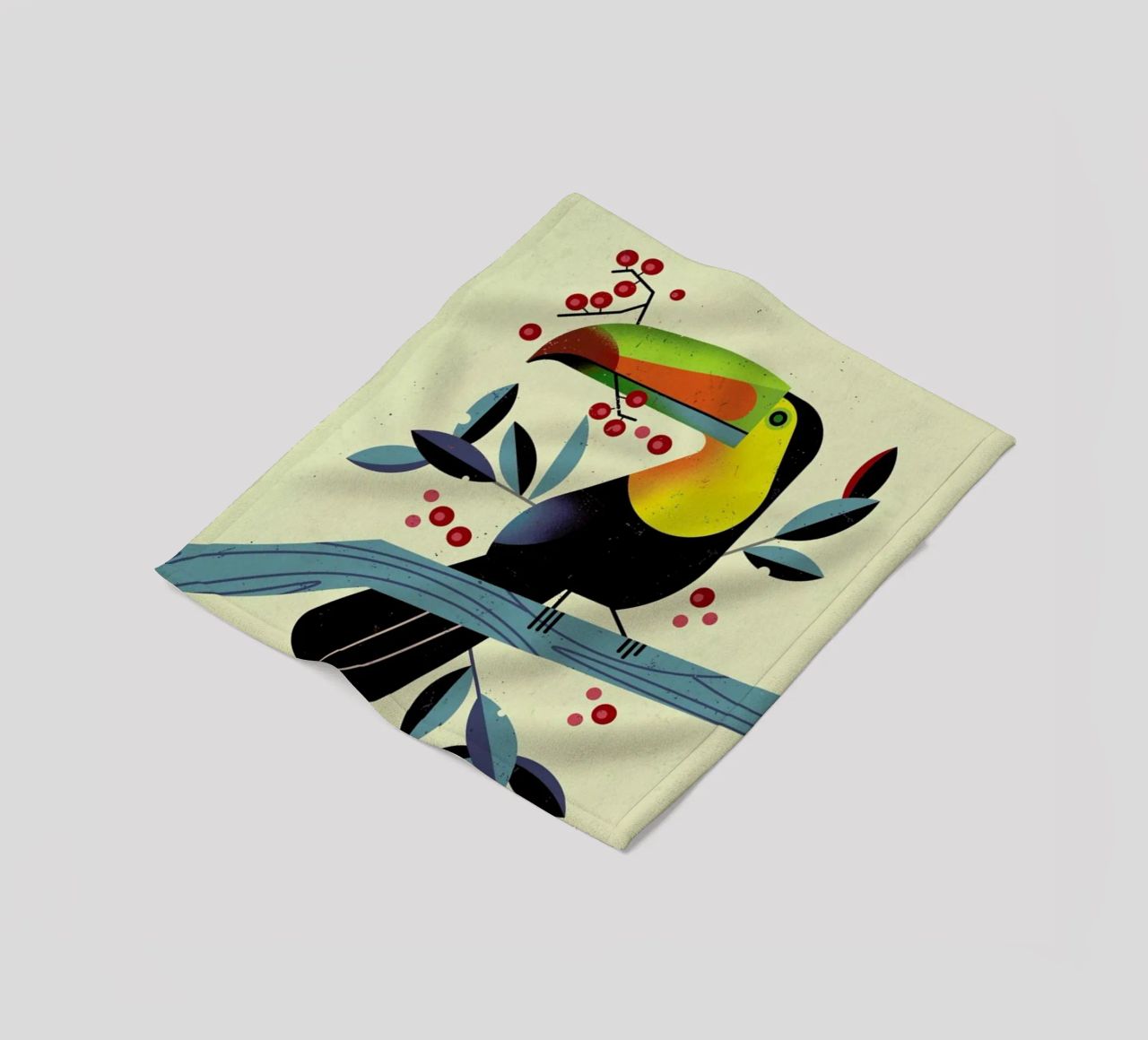 Toucan II coperta in pile da Dieter Braun