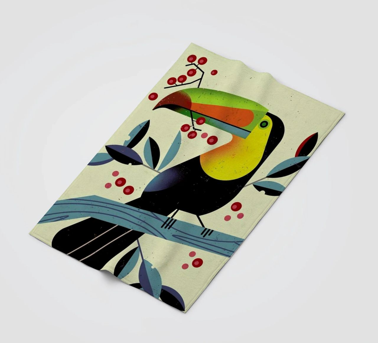Toucan II coperta in pile da Dieter Braun