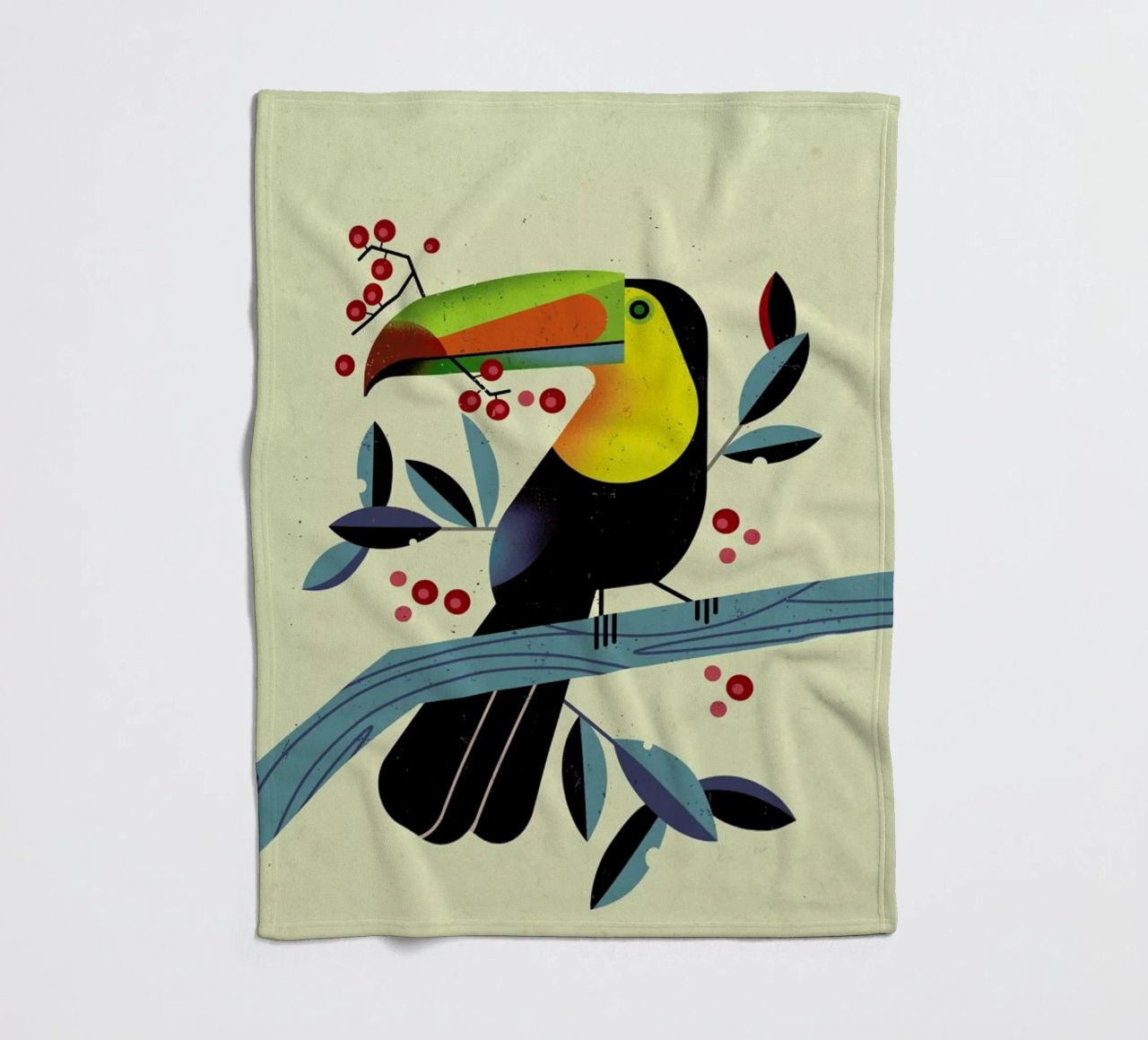 Toucan II coperta in pile da Dieter Braun