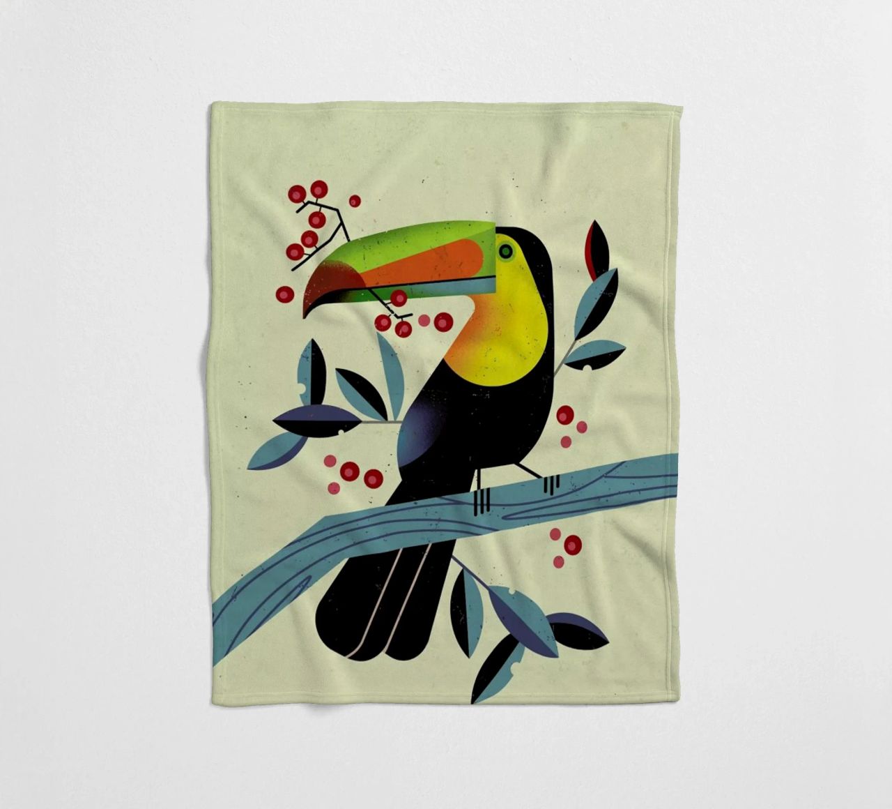 Toucan II coperta in pile da Dieter Braun
