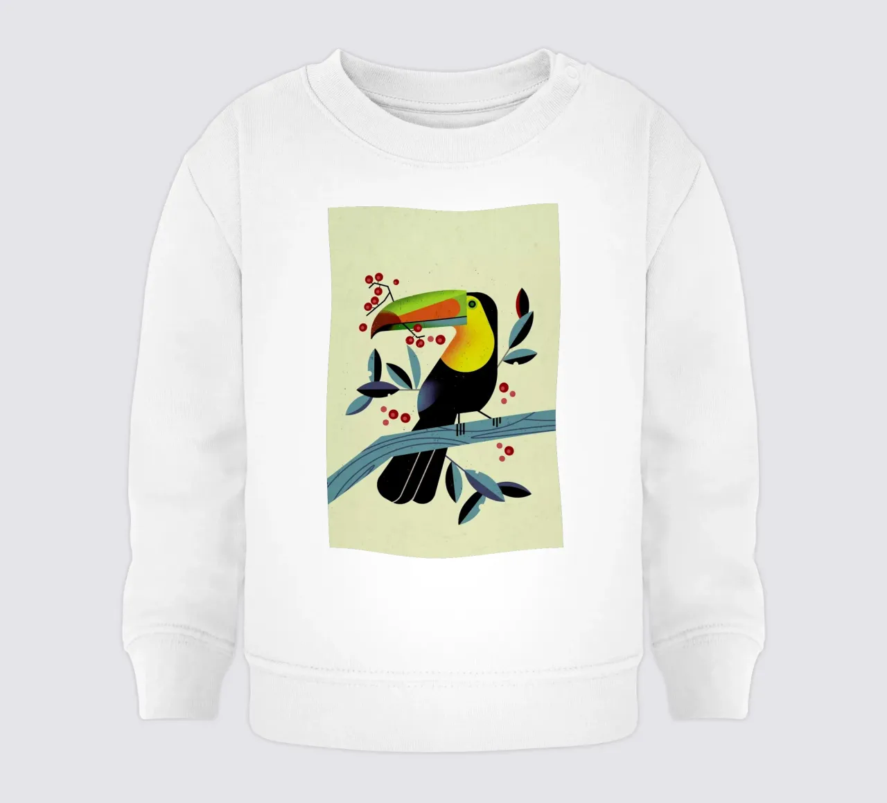 Toucan II Baby Sweatshirt von Dieter Braun