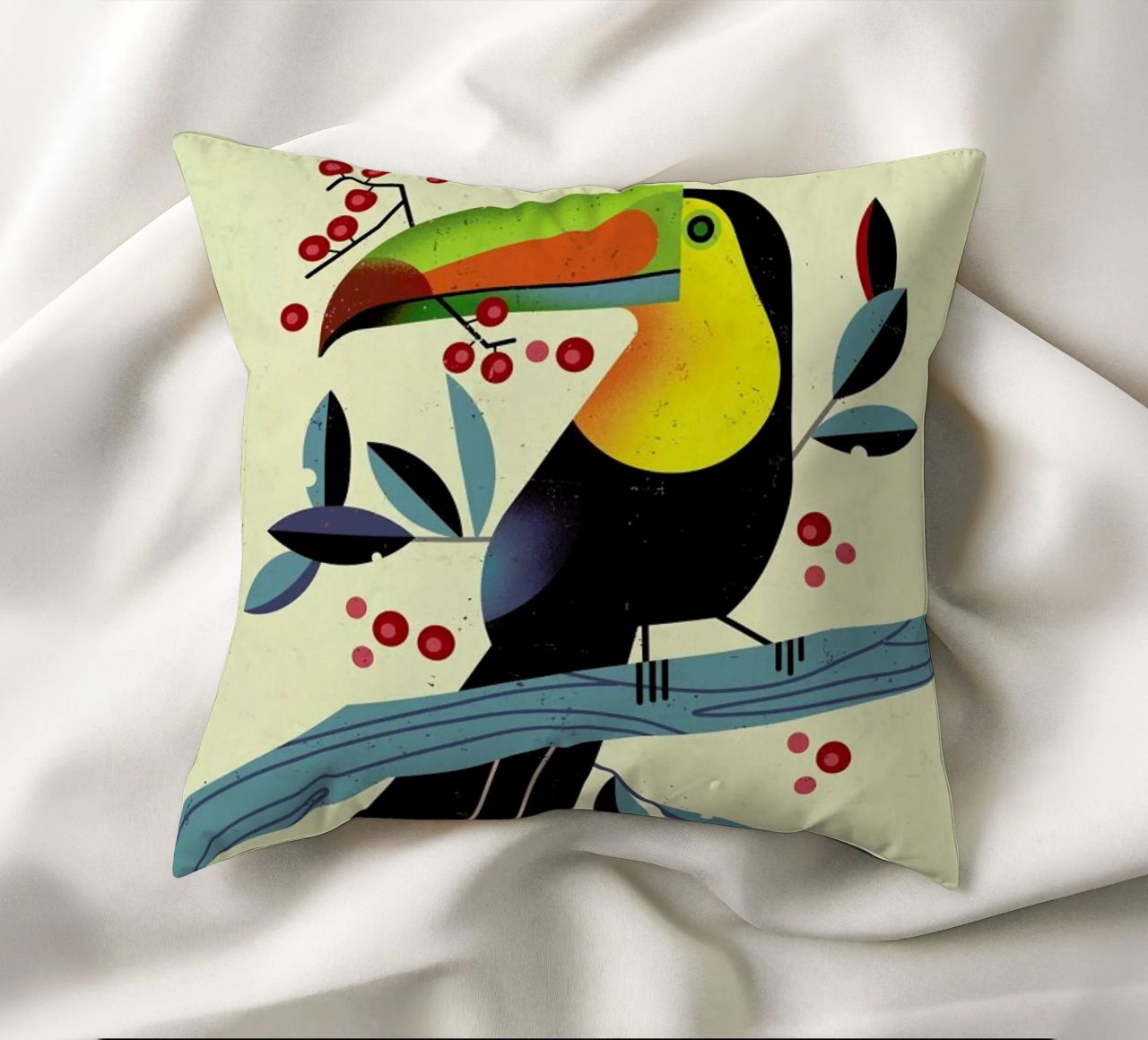 Toucan II cuscino da Dieter Braun