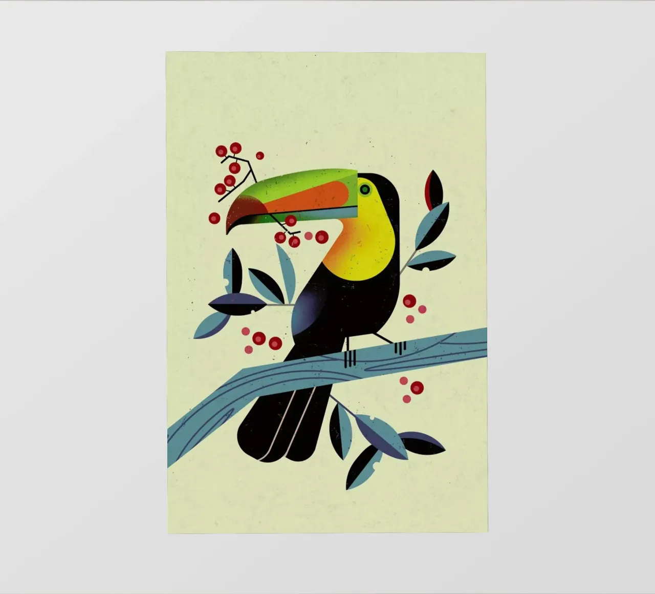 Toucan II telo in pvc da Dieter Braun