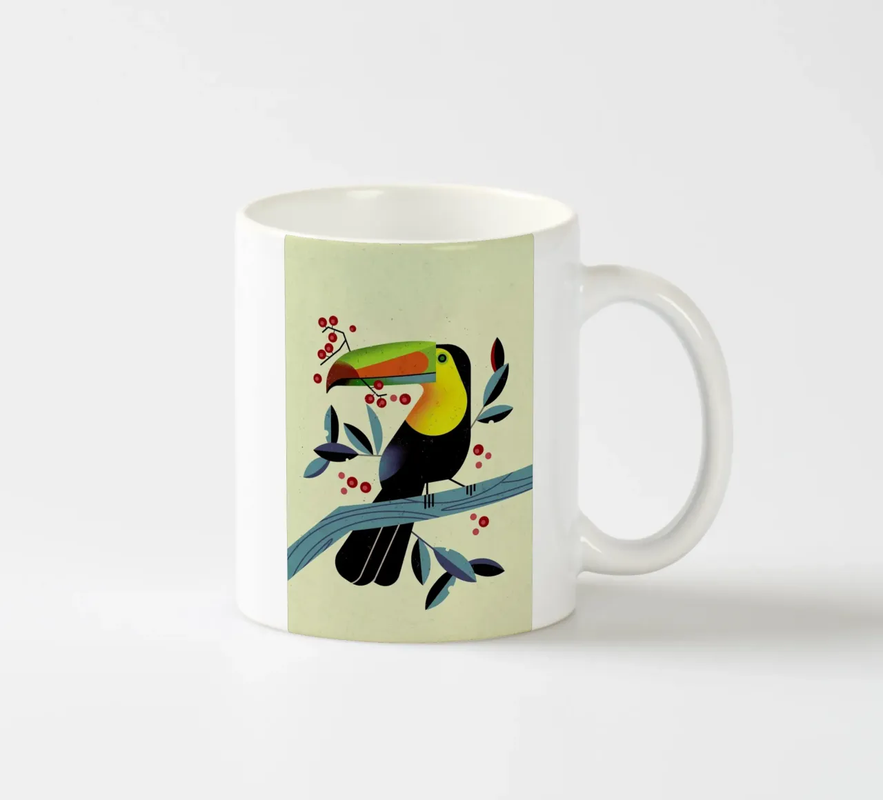 Toucan II Keramik Tasse von Dieter Braun