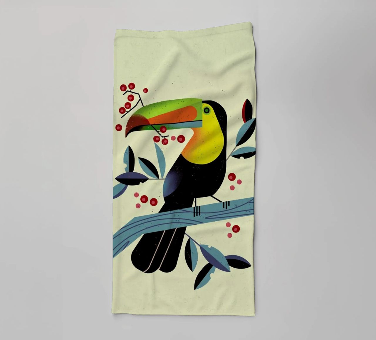 Toucan II asciugamano da bagno da Dieter Braun