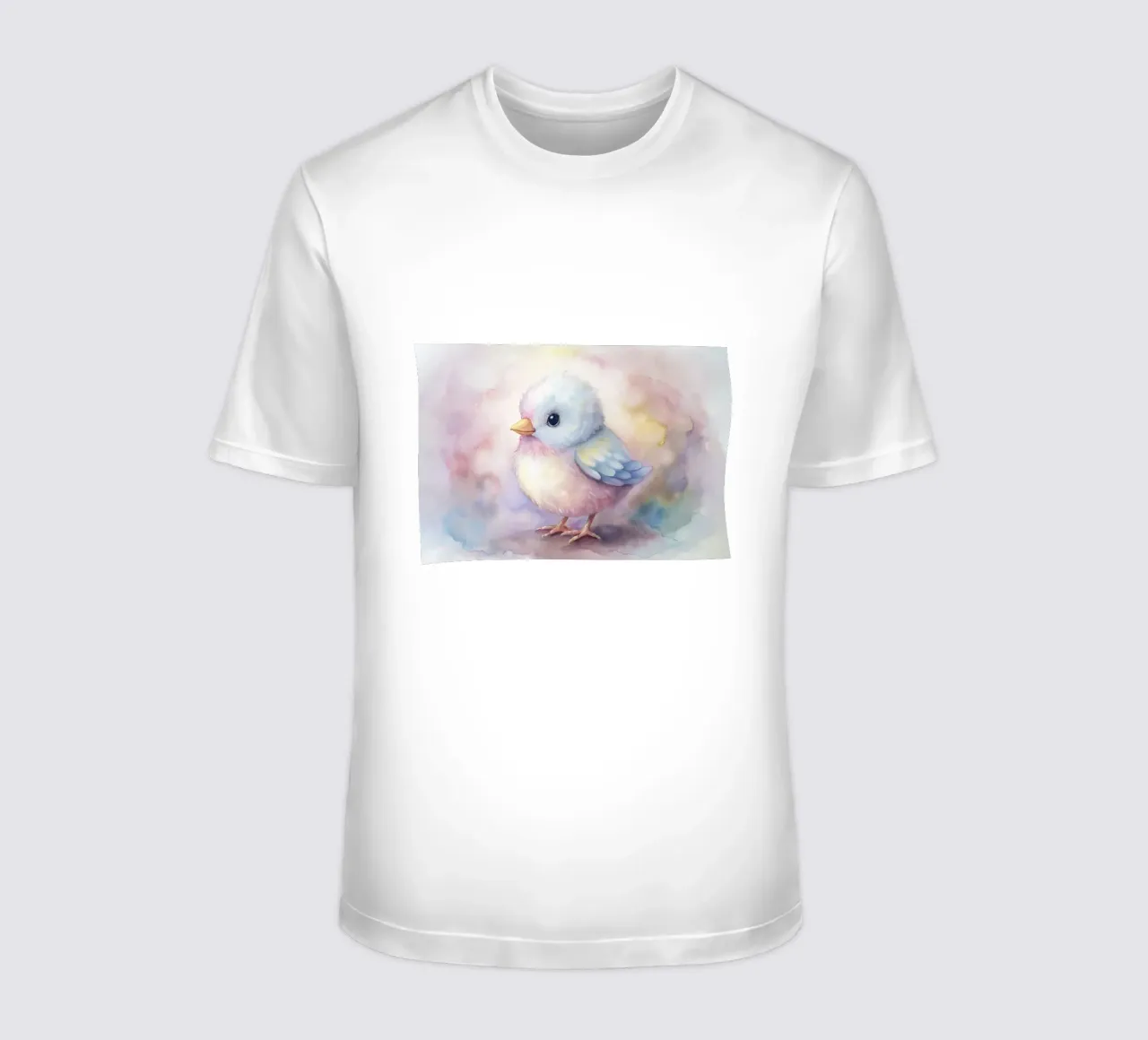uccello acquerello t-shirt da 🎁 ARTVI-SHOP