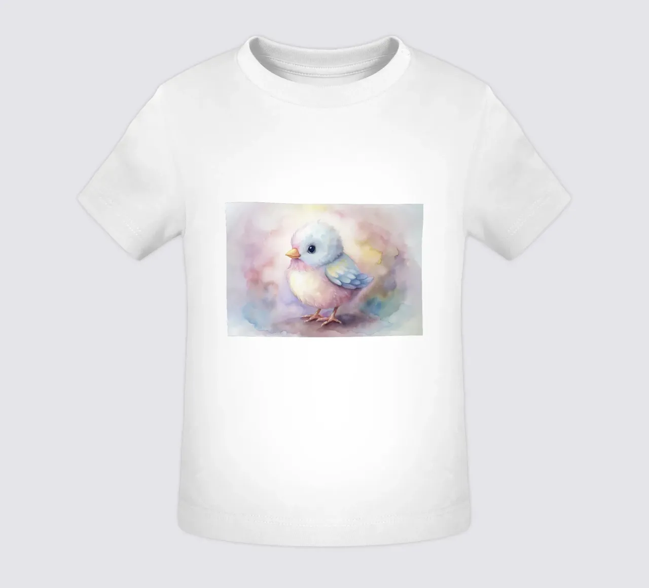 uccello acquerello maglietta neonato da 🎁 ARTVI-SHOP