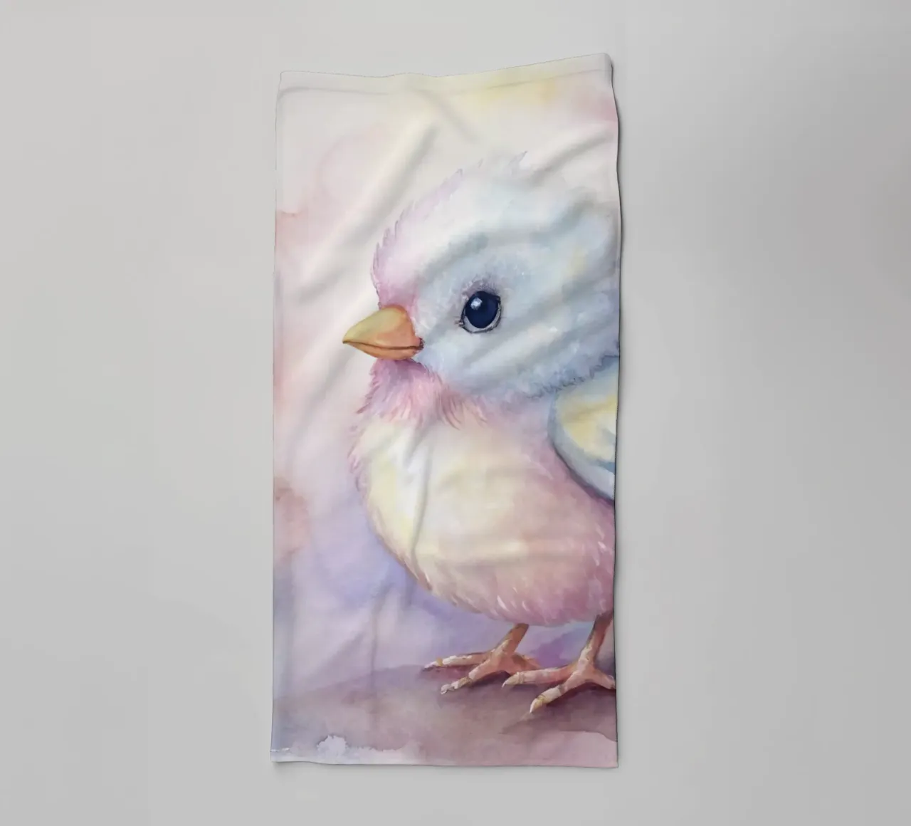 uccello acquerello asciugamano da bagno da 🎁 ARTVI-SHOP