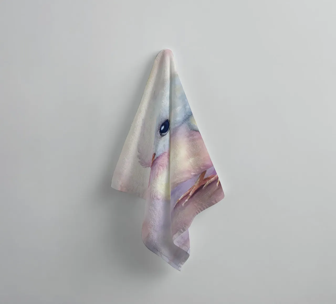 uccello acquerello asciugamano da bagno da 🎁 ARTVI-SHOP