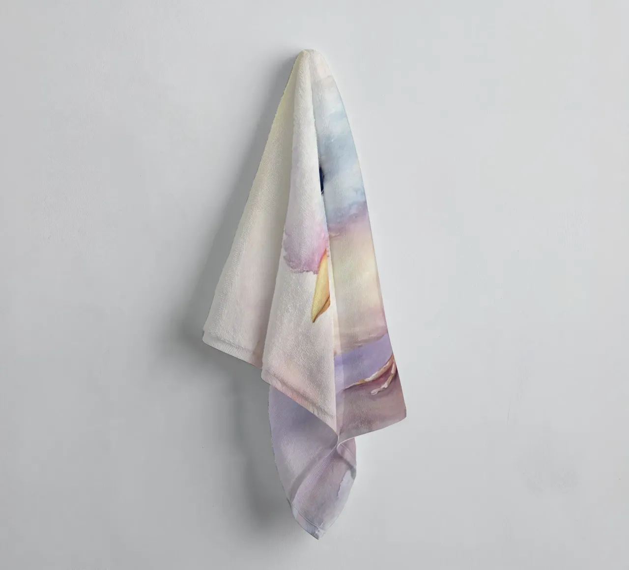 uccello acquerello asciugamano da bagno da 🎁 ARTVI-SHOP