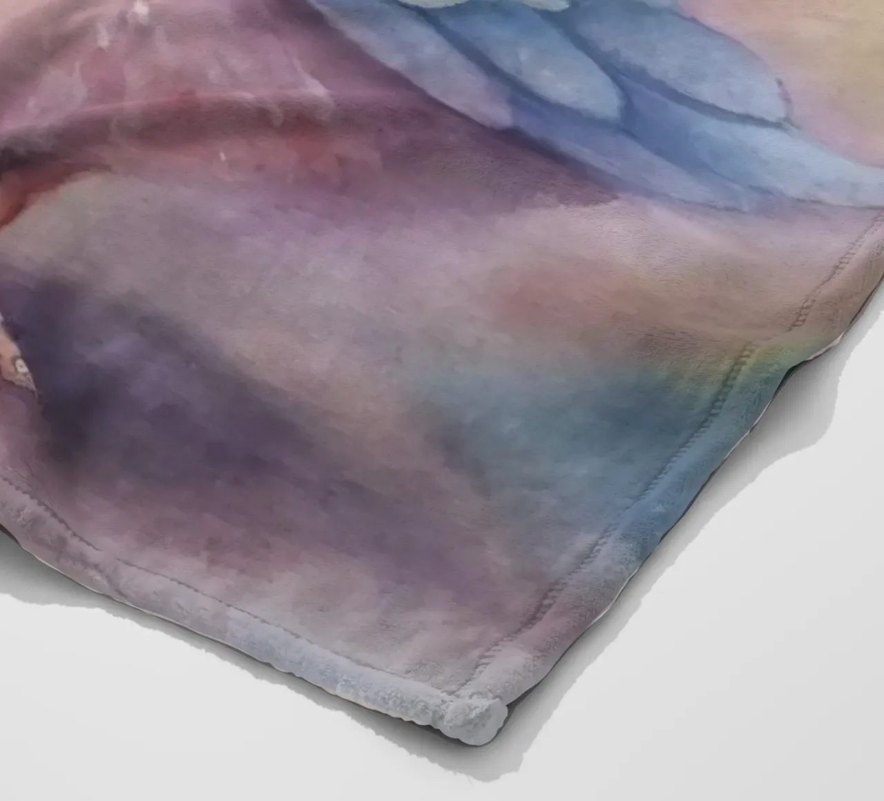 uccello acquerello coperta in pile da 🎁 ARTVI-SHOP