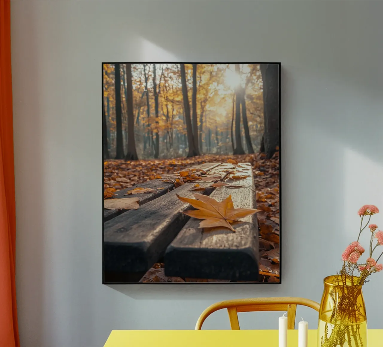 Vibrazioni d'autunno plexiglass da PhotoVibe Decor