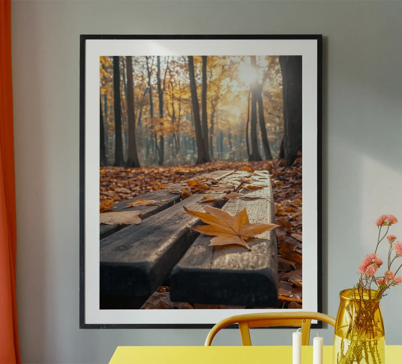 Vibrazioni d'autunno carta hahnemühle da PhotoVibe Decor