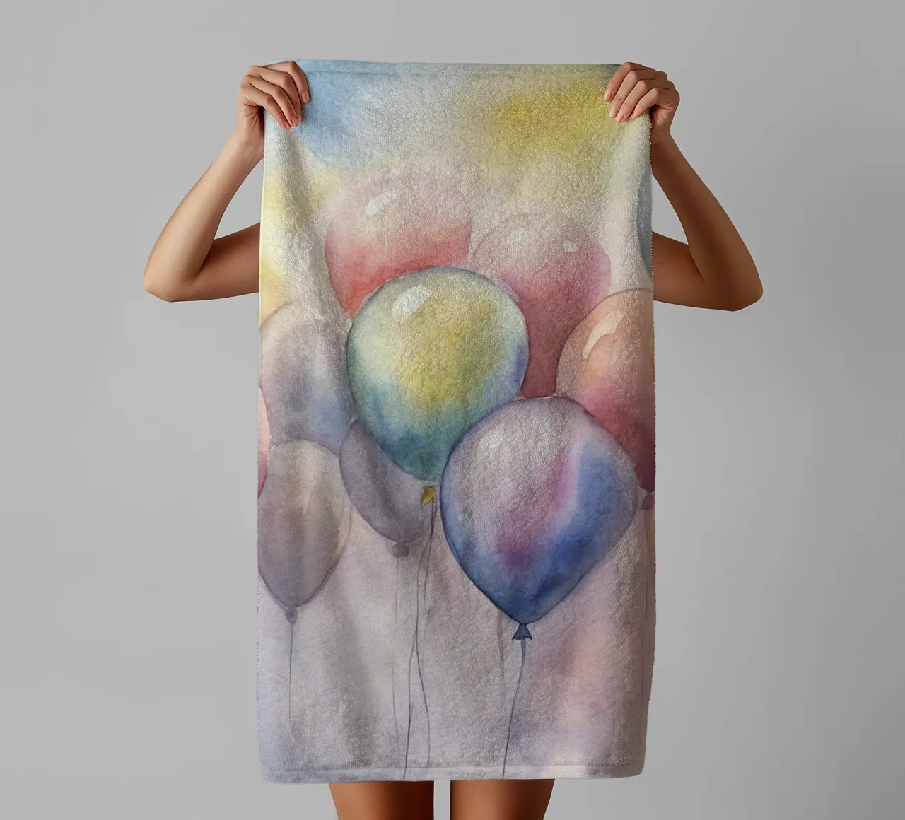 palloncini acquerellabili asciugamano da bagno da 🎁 ARTVI-SHOP