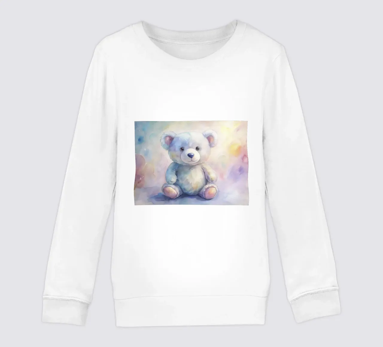 orsetto acquerello felpa bambino da 🎁 ARTVI-SHOP