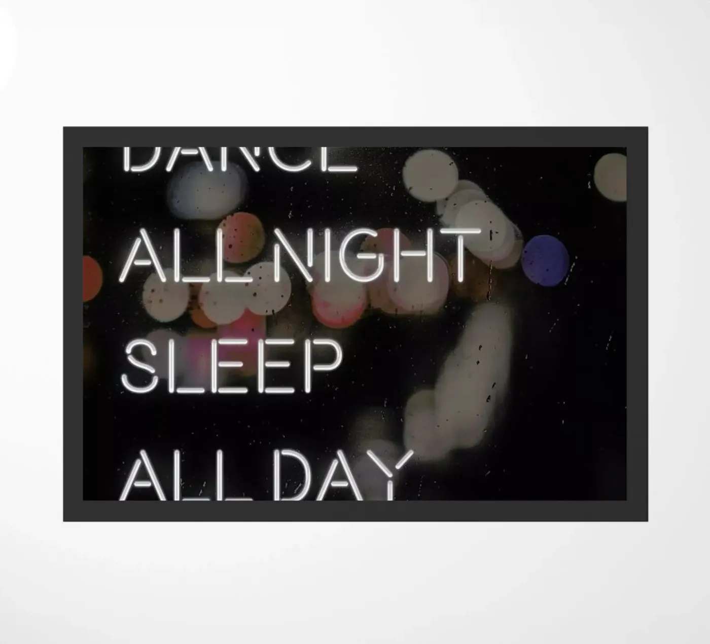 Dance all day doormat by Oh Darling