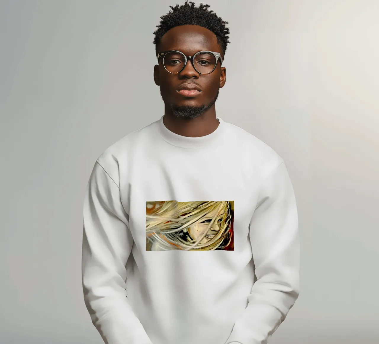 Smiling in the Wind felpa da Happy 😃 Art 🎨 by Christine Schnoell