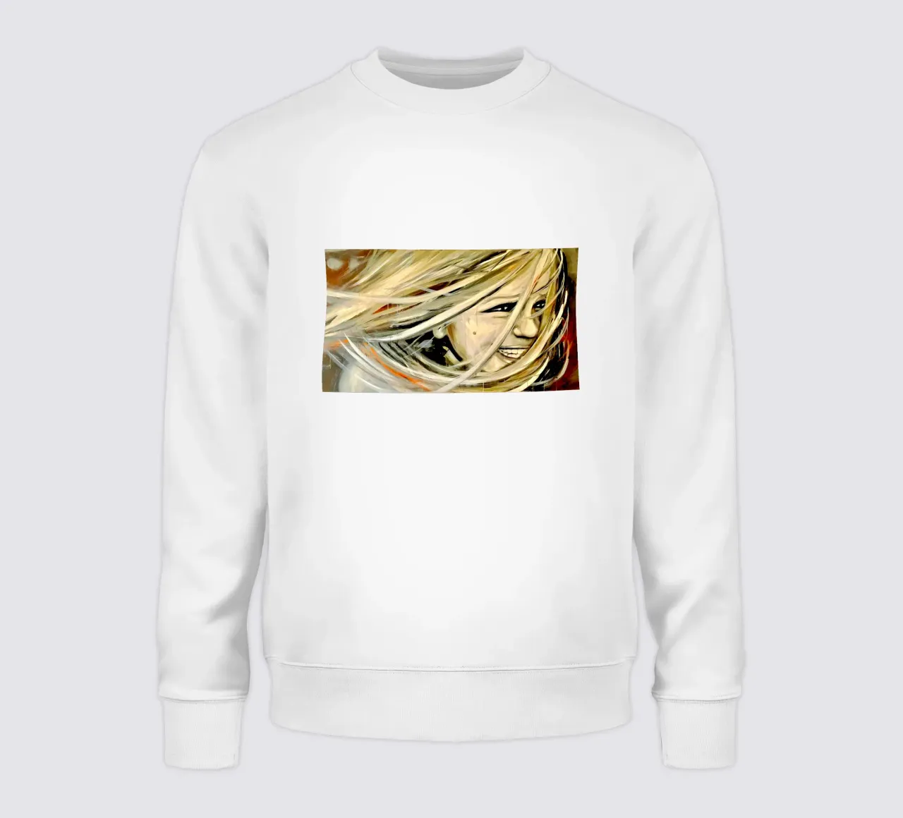 Smiling in the Wind felpa da Happy 😃 Art 🎨 by Christine Schnoell