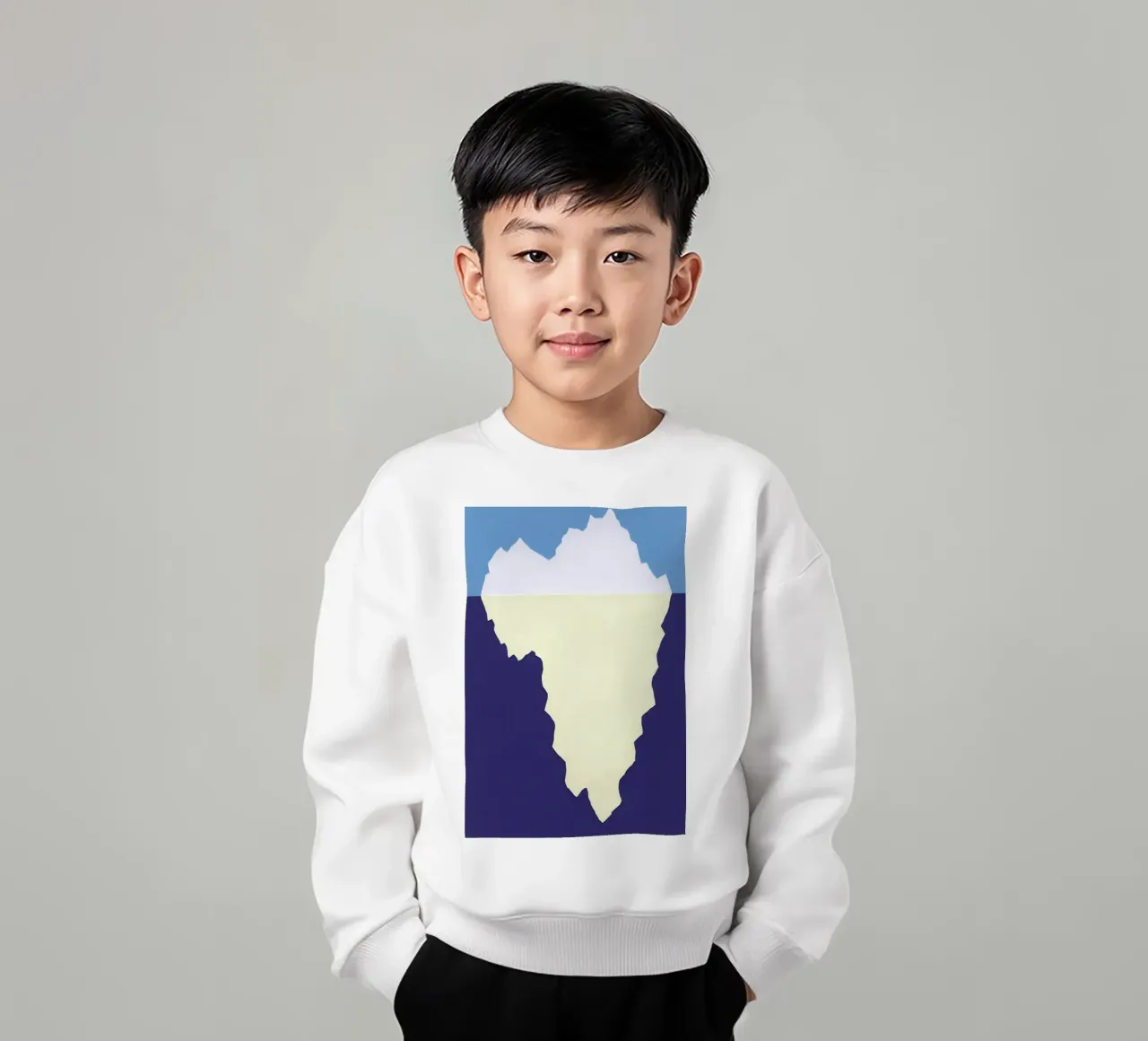 Iceberg felpa bambino da Rosi Feist