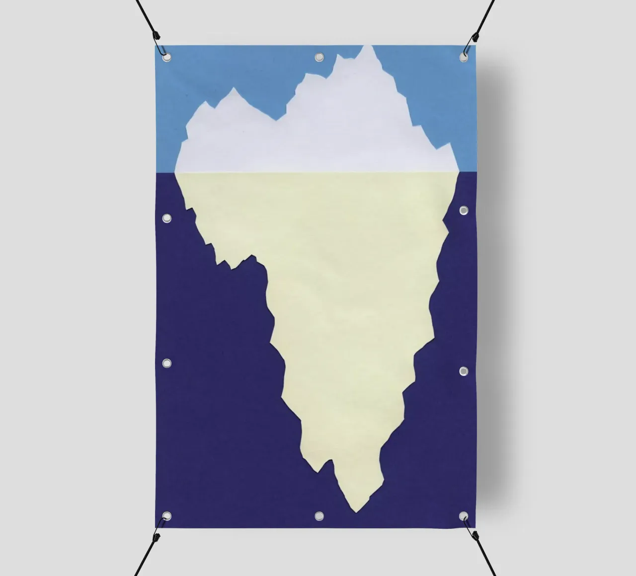 Iceberg telo in pvc da Rosi Feist