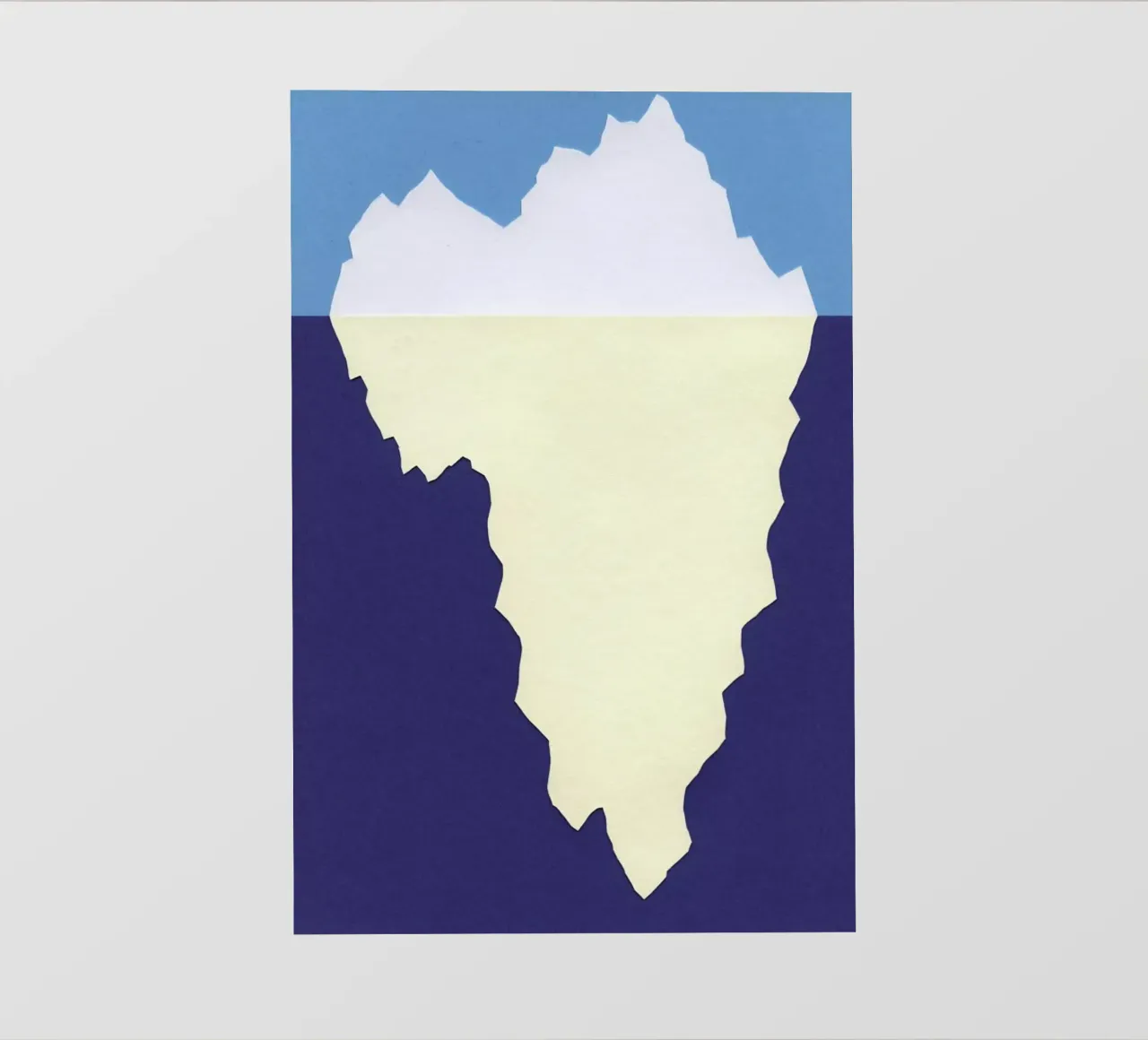 Iceberg telo in pvc da Rosi Feist
