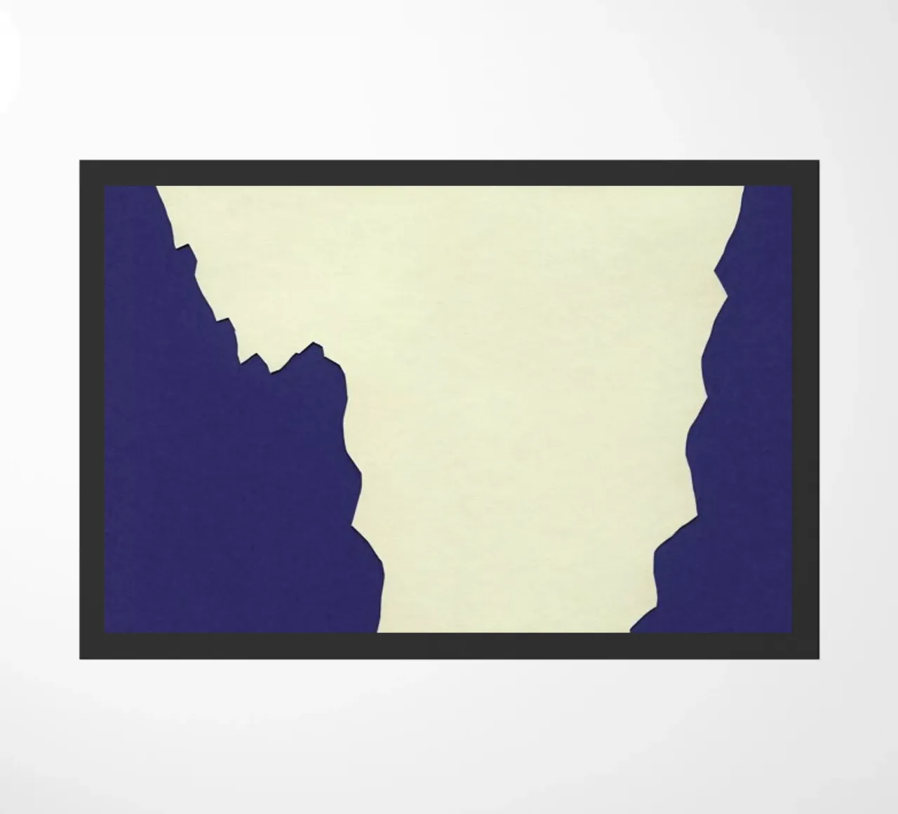 Iceberg doormat by Rosi Feist