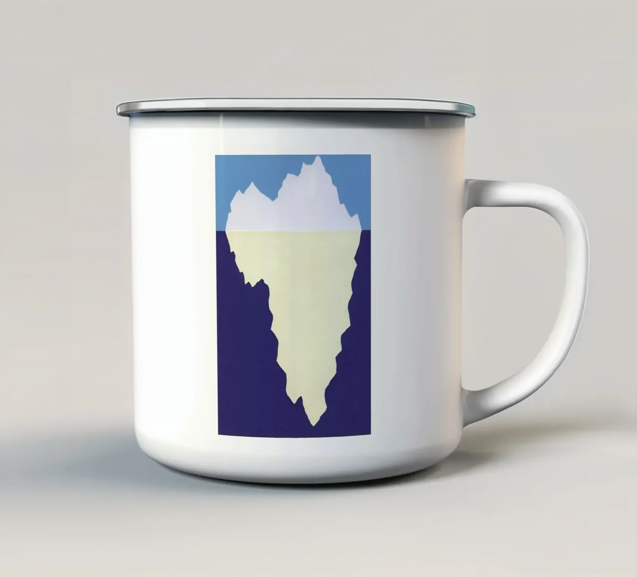 Iceberg tazza in smalto da Rosi Feist