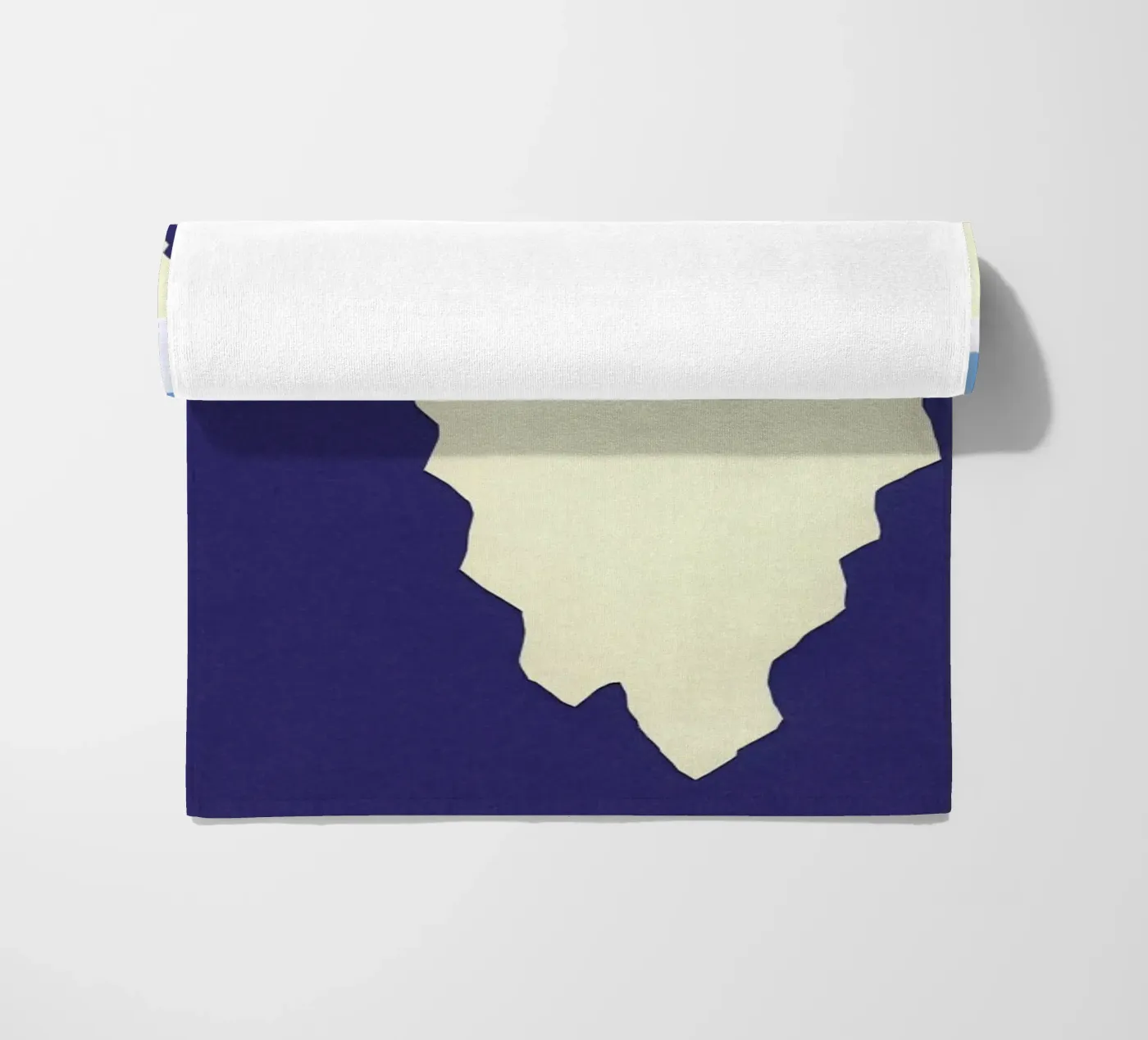 Iceberg beach towel by Rosi Feist