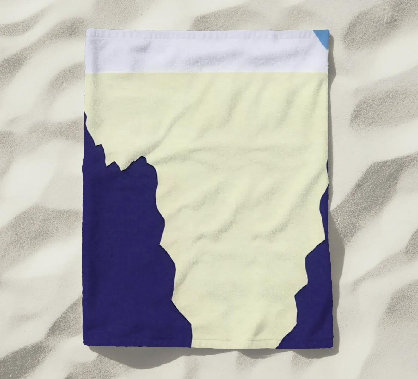 Iceberg beach towel by Rosi Feist