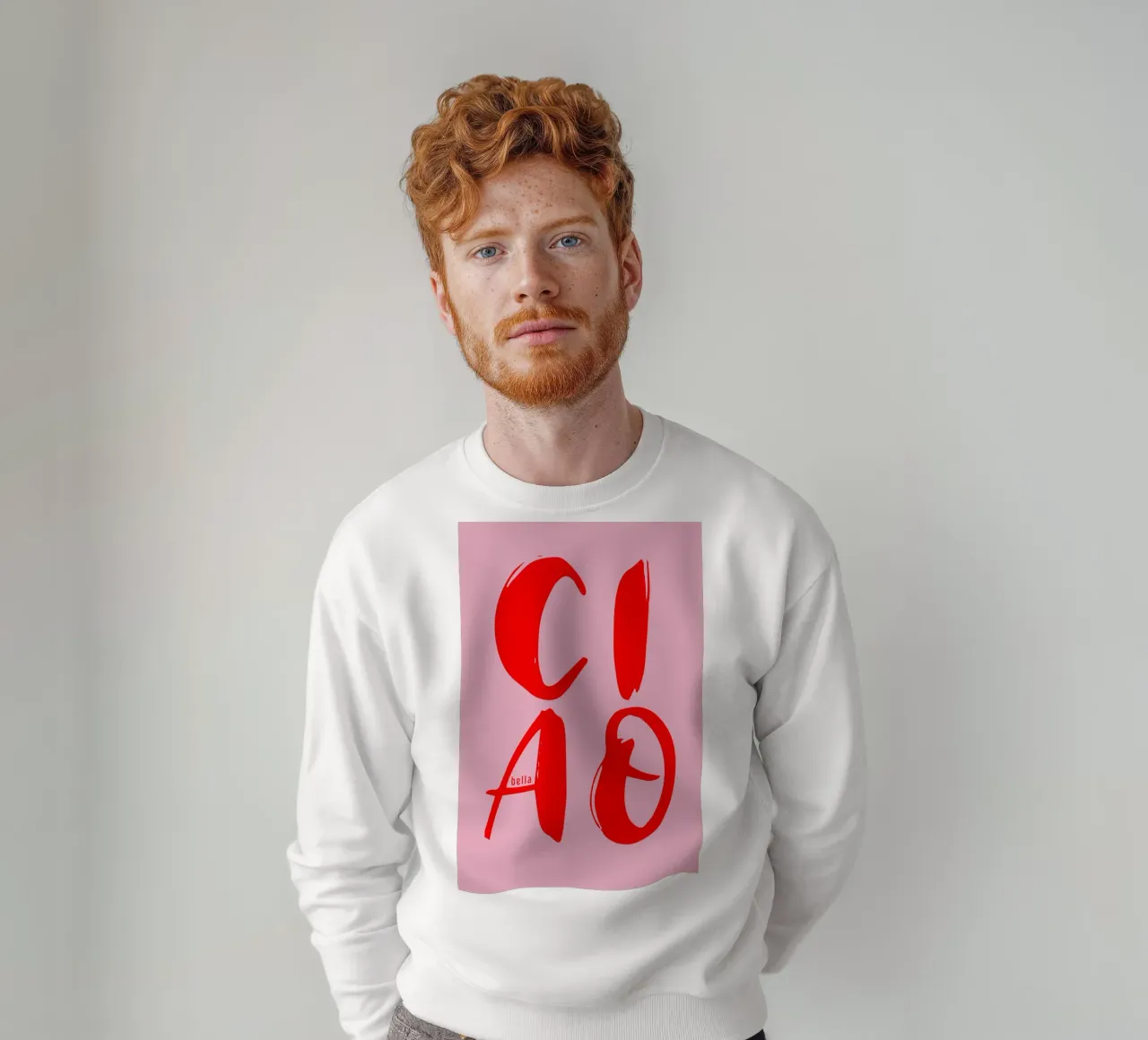 Ciao bella Sweatshirt von pierosvisuals