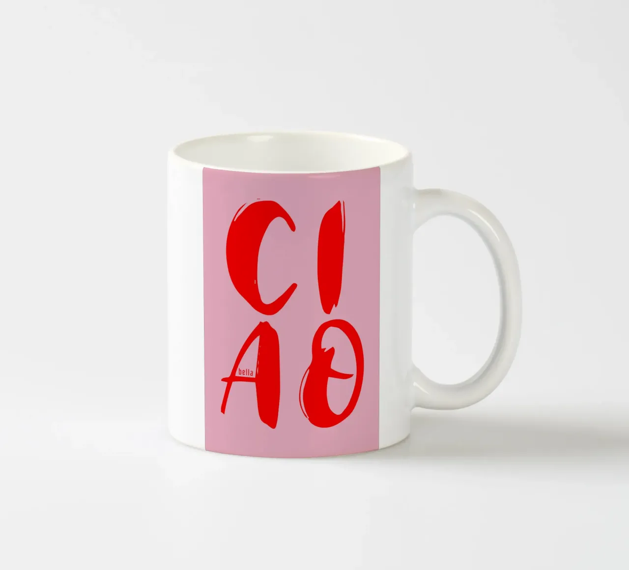 Ciao bella tazza in ceramica da pierosvisuals