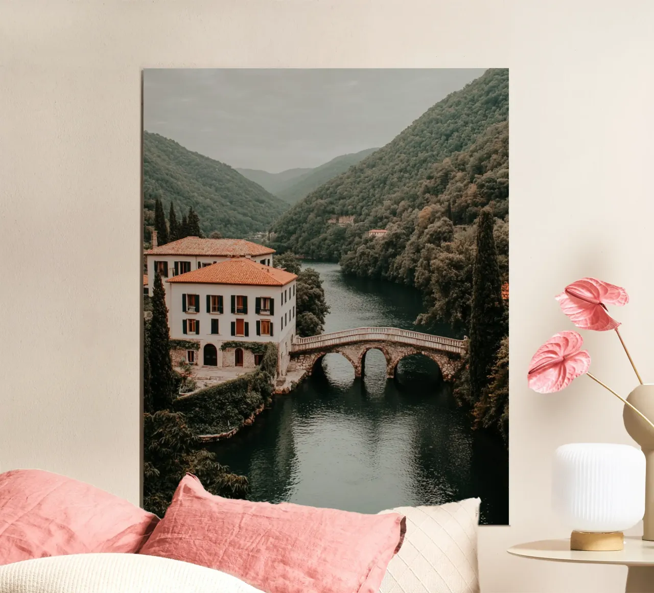 La Dolce Vita poster con telaio in plastica da PhotoVibe Decor