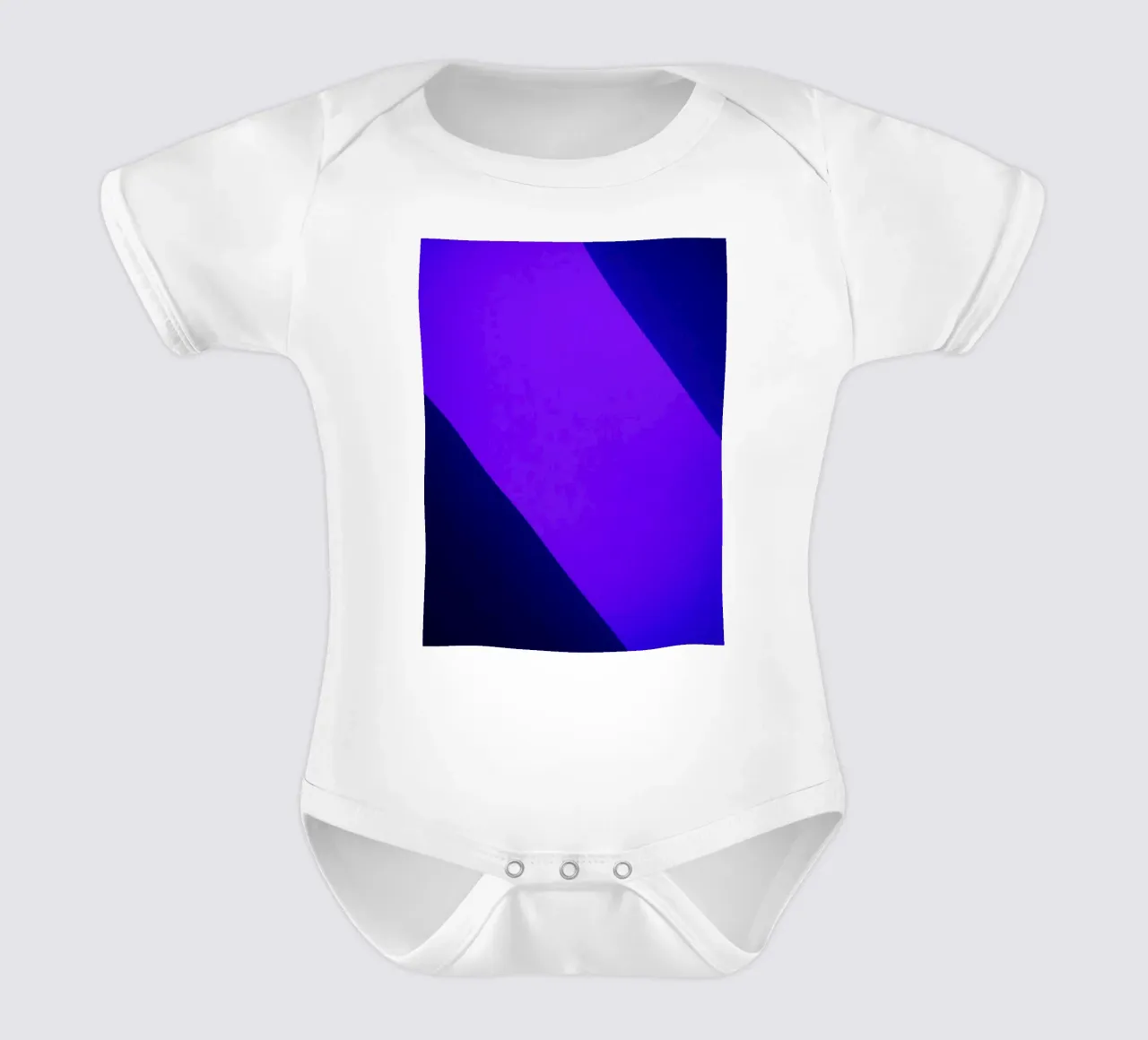 Bright purple and blue abstract light patterns short-sleeve baby romper by DesignDoodle