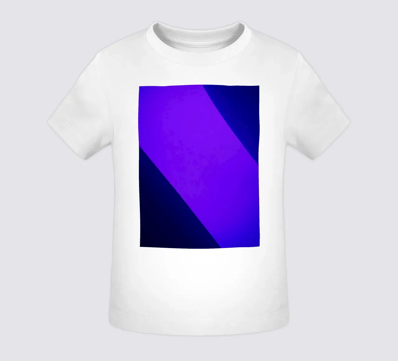 Motifs lumineux abstraits violets et bleus t-shirt pour bébé de DesignDoodle