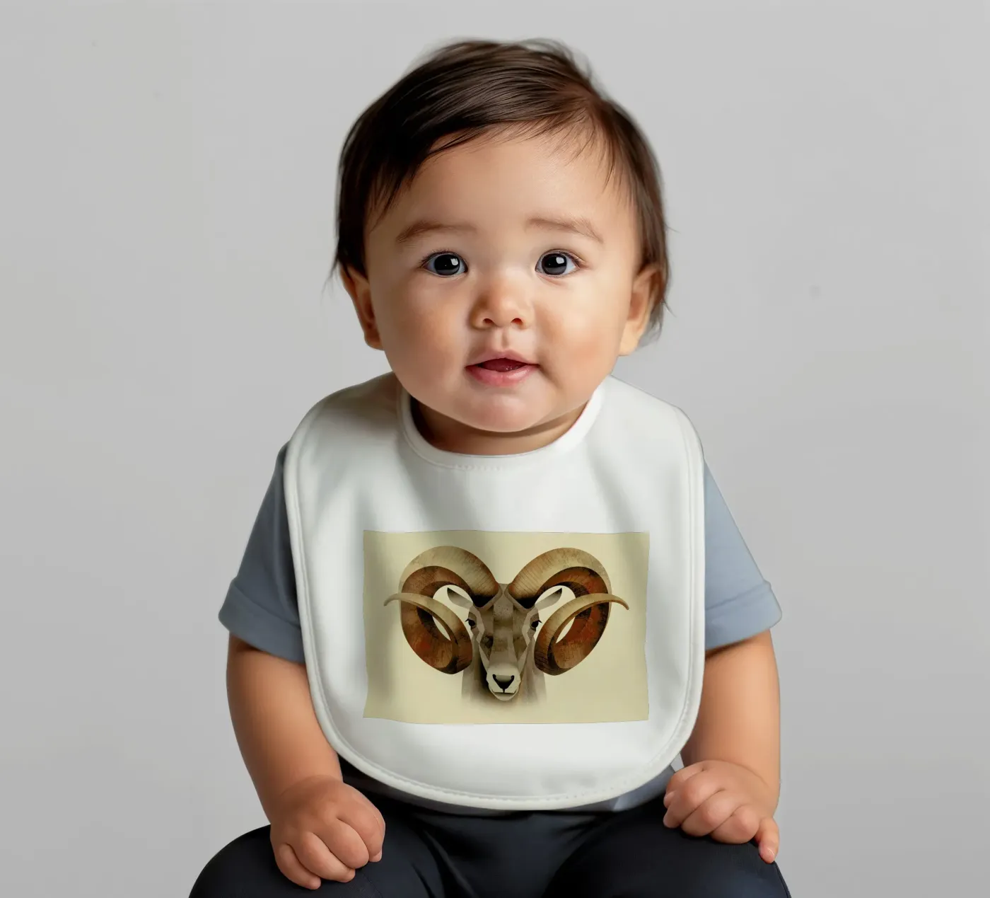 Urial baby bib by Dieter Braun