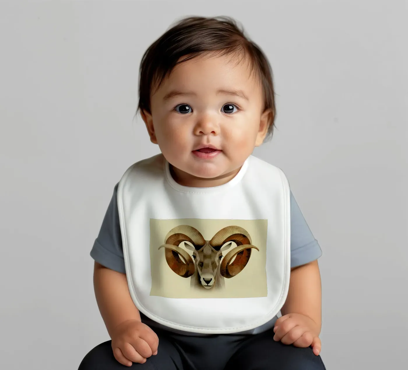 Urial baby bib by Dieter Braun