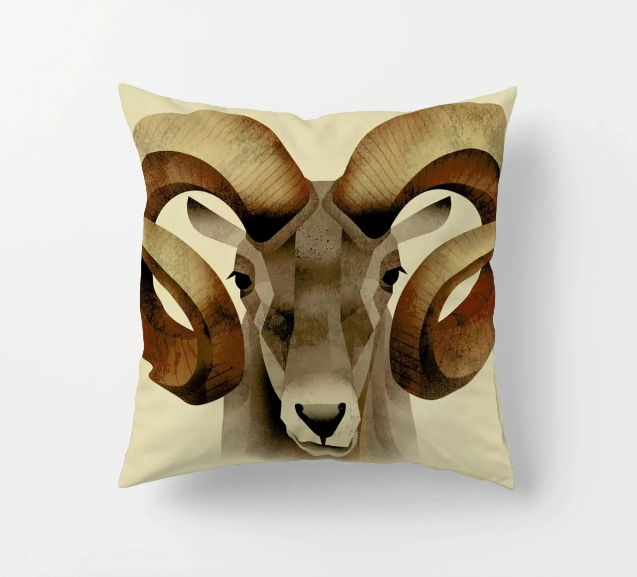 Urial decorative cushion by Dieter Braun