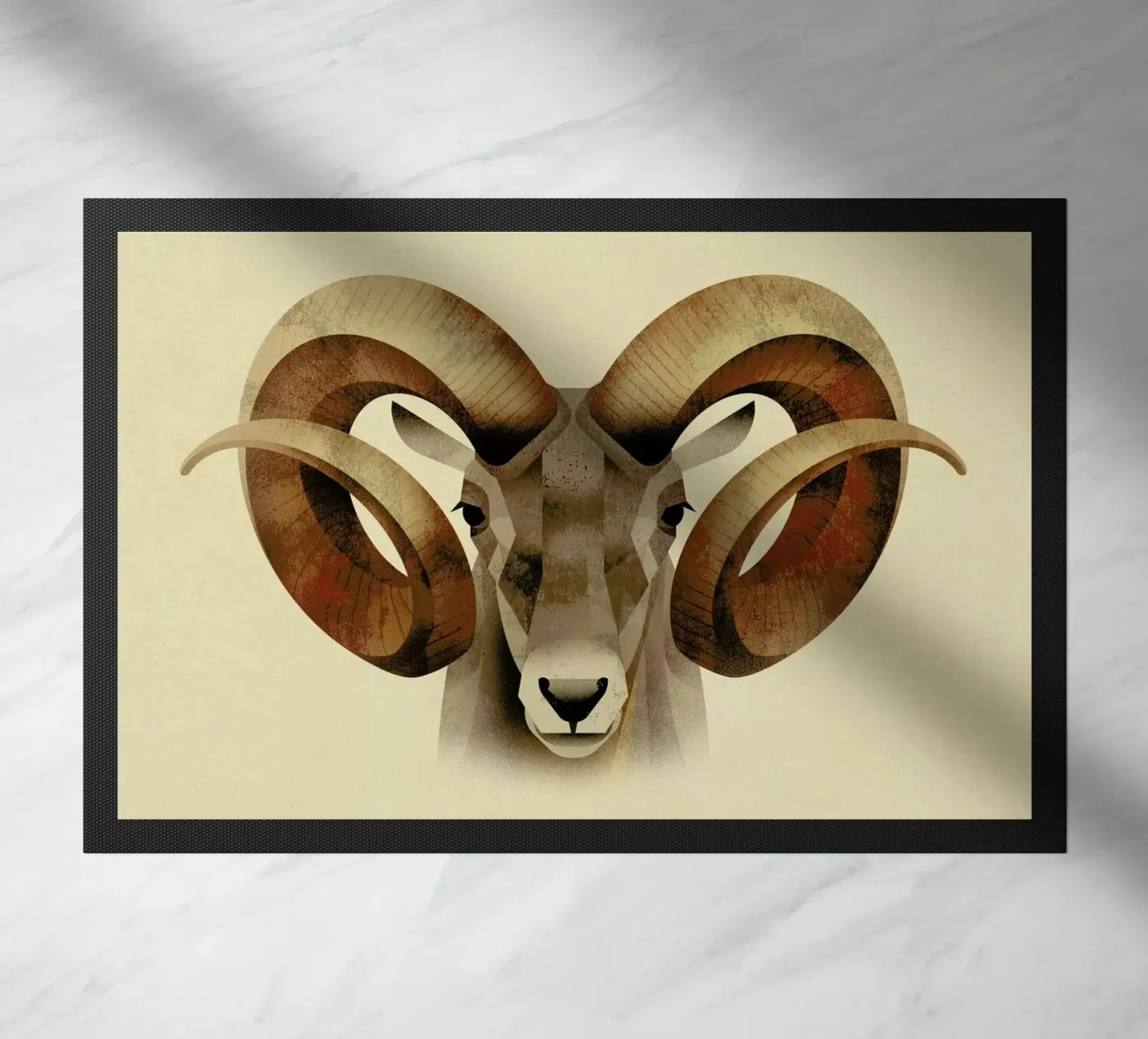 Urial doormat by Dieter Braun