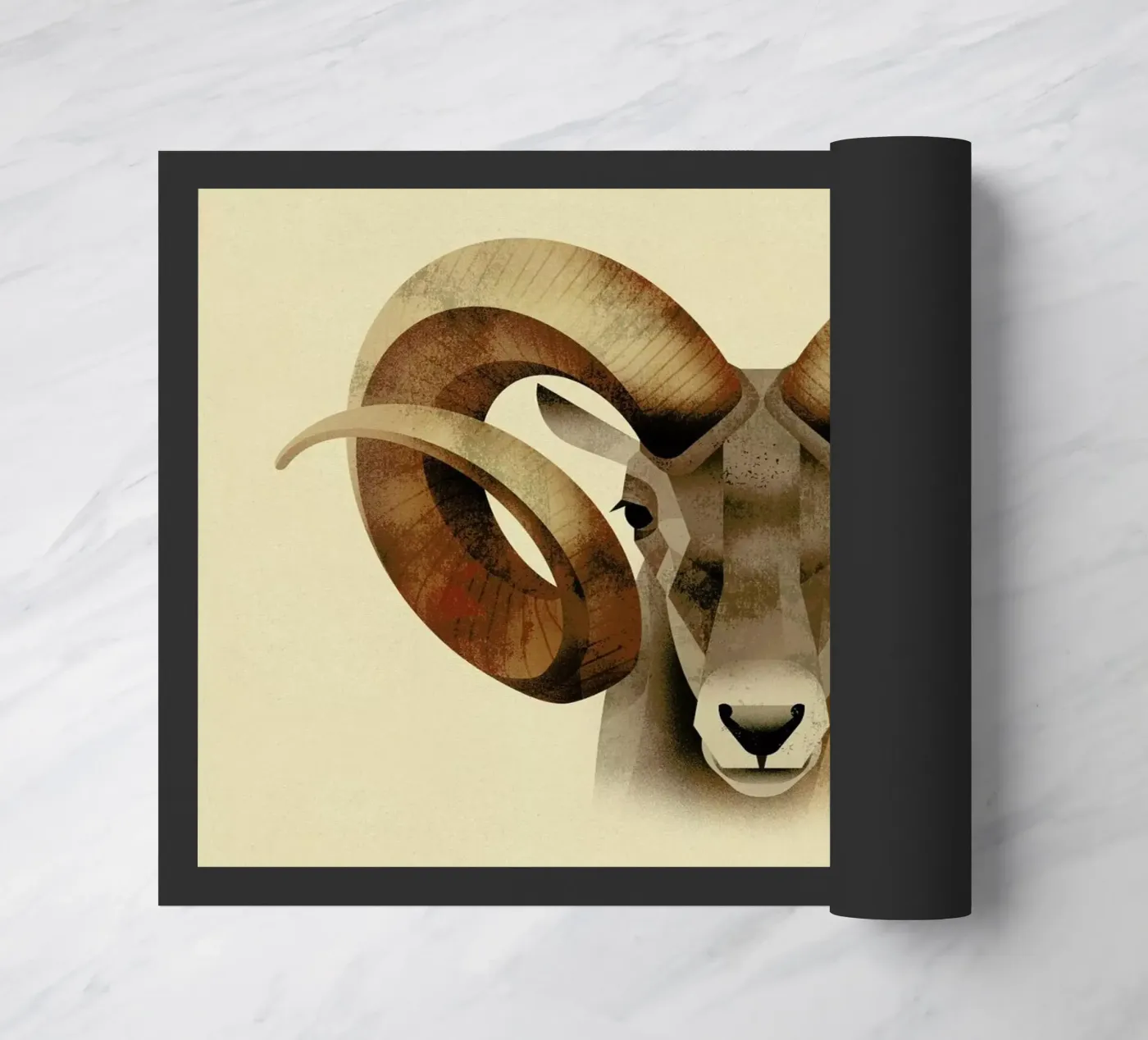 Urial doormat by Dieter Braun