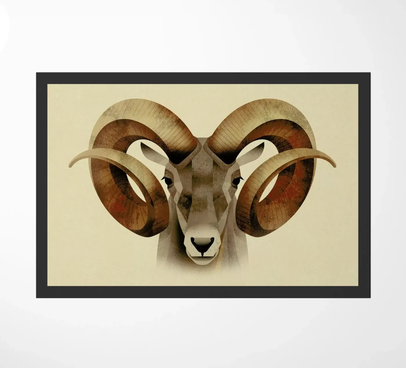 Urial Fußmatte von Dieter Braun