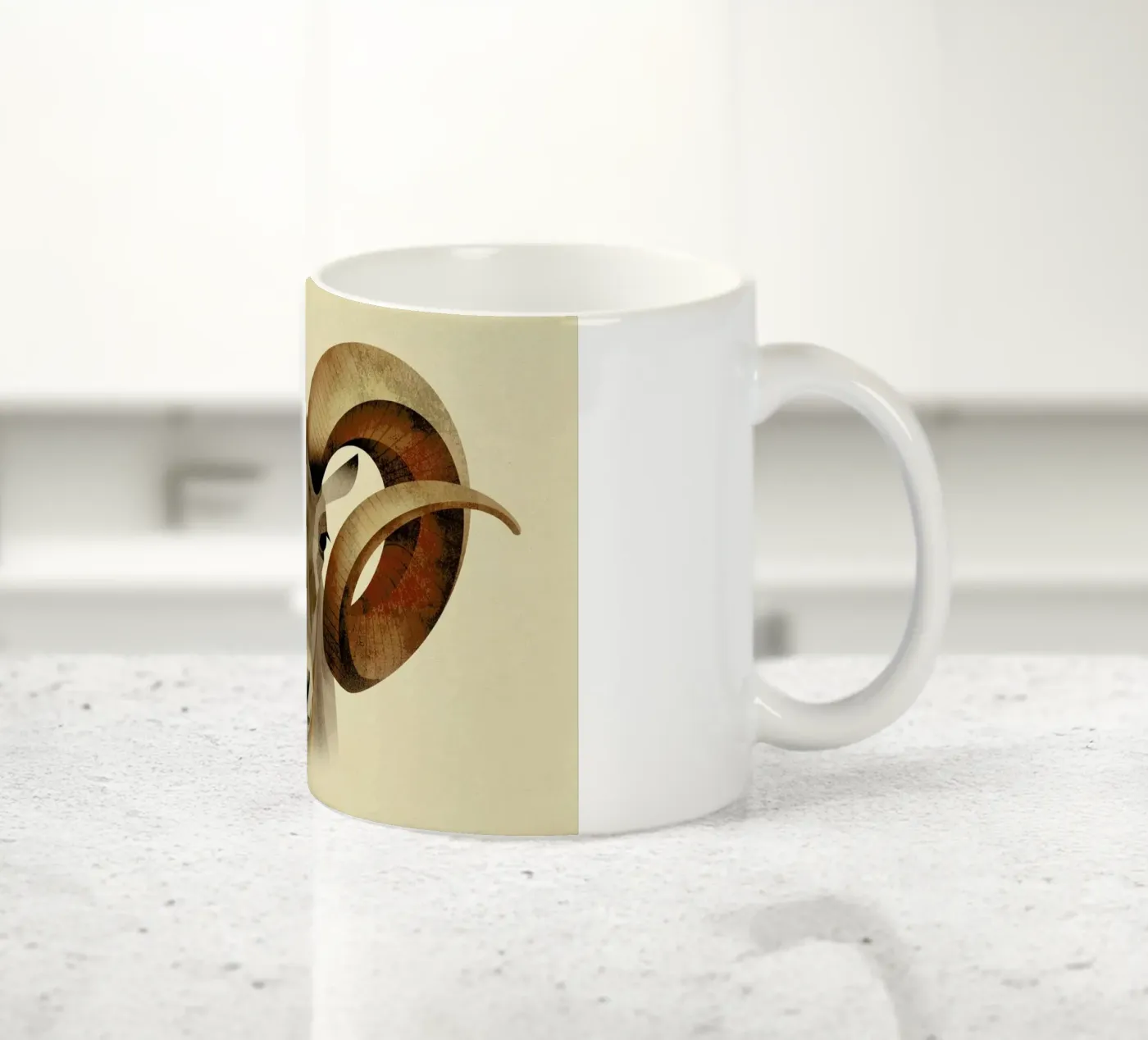 Urial ceramic mug by Dieter Braun