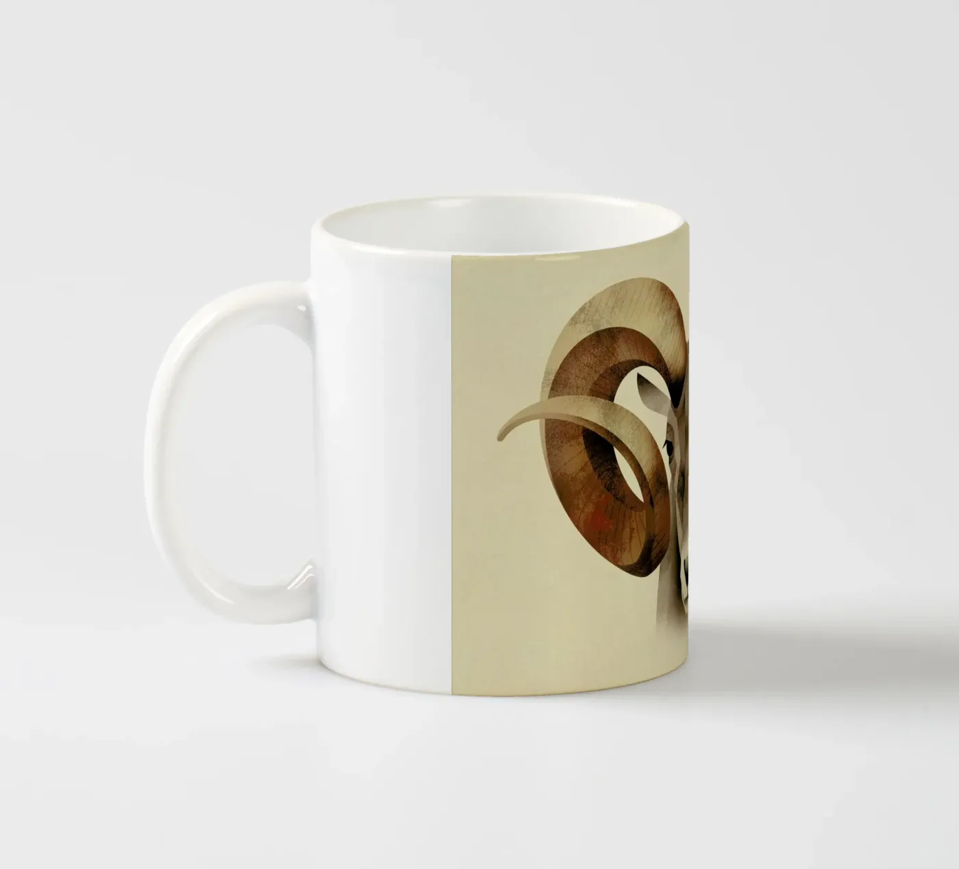 Urial ceramic mug by Dieter Braun