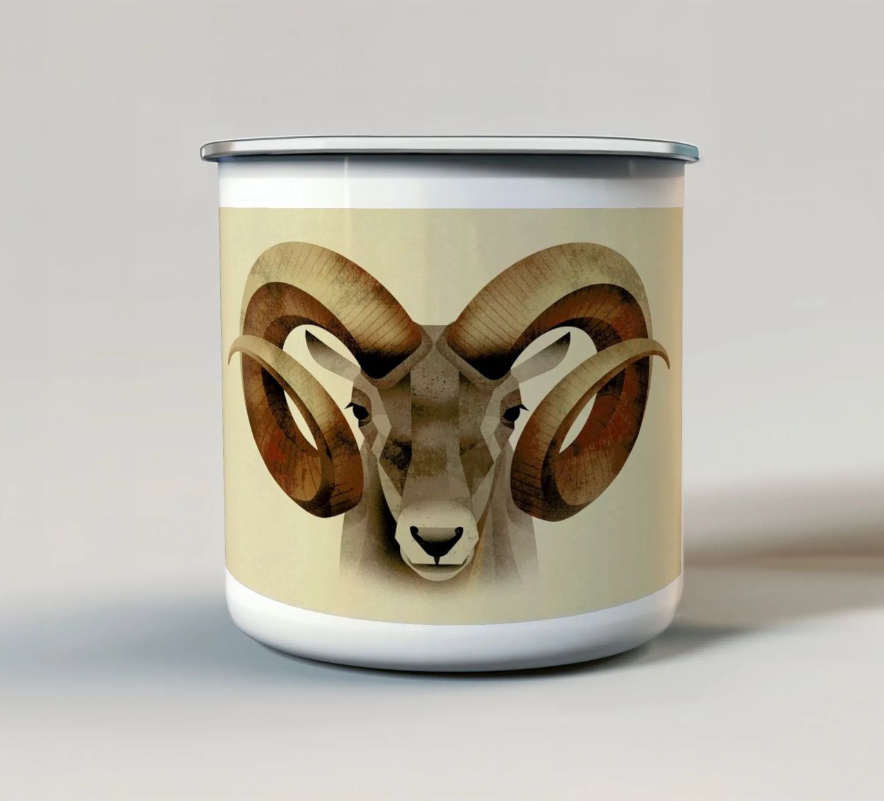 Urial tazza in smalto da Dieter Braun