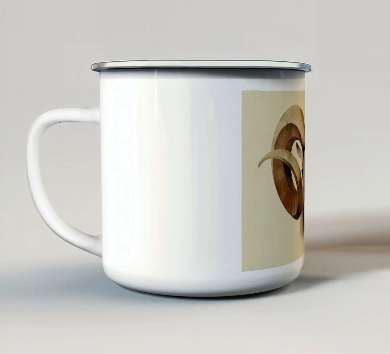 Urial tazza in smalto da Dieter Braun
