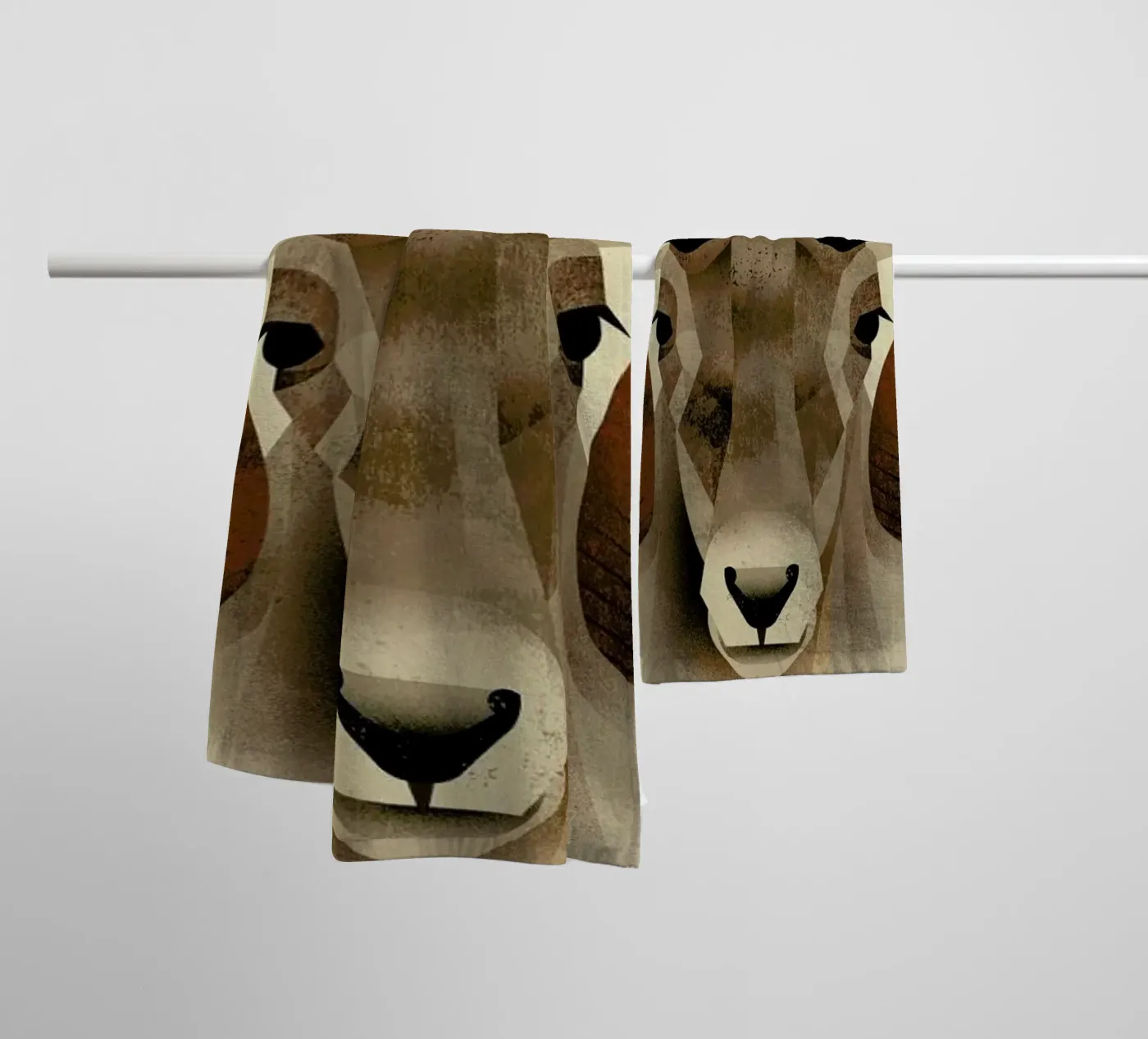 Urial towel by Dieter Braun