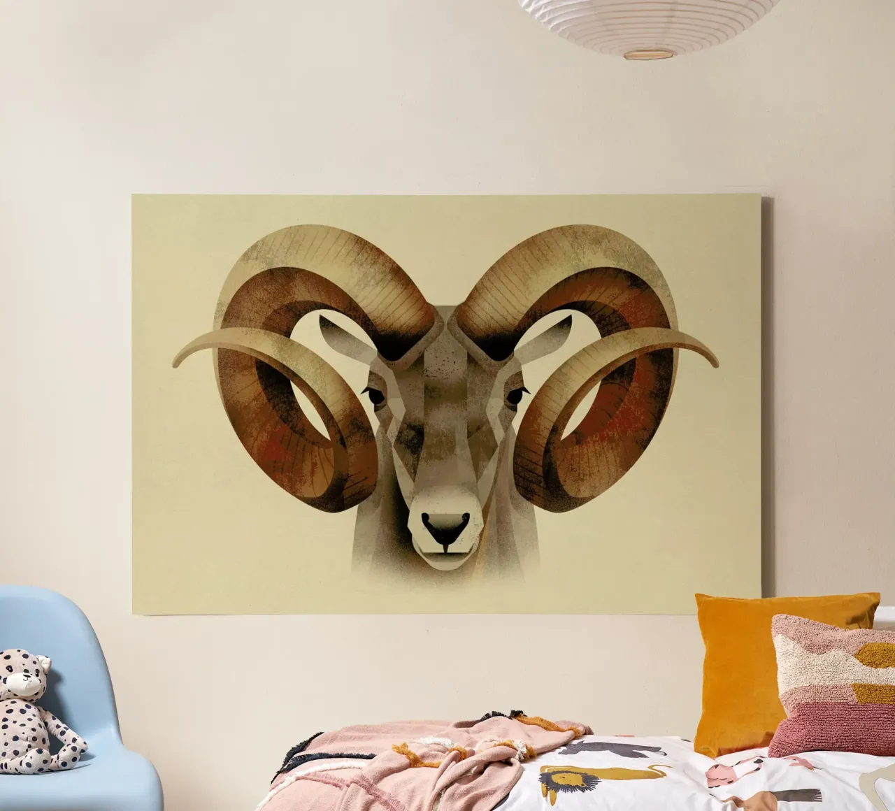 Urial canvas by Dieter Braun