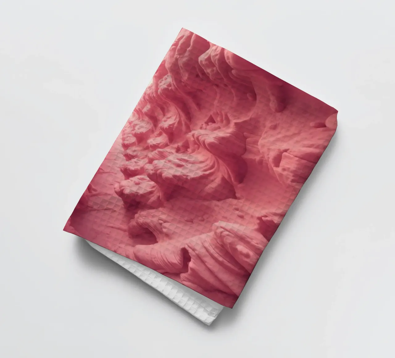 Formazione rocciosa rosa in un canyon con texture insolite canovaccio da cucina da DesignDoodle