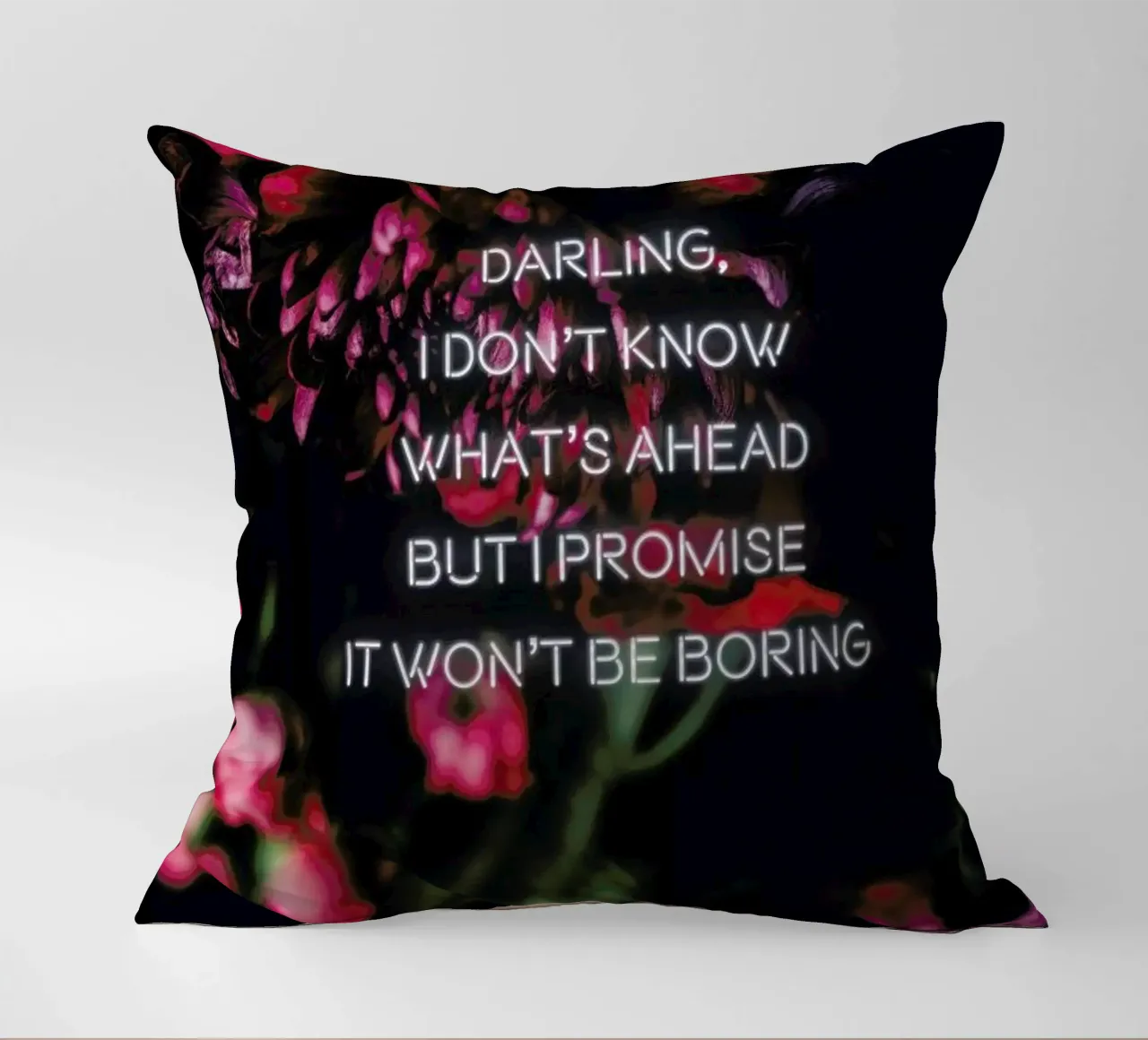 Darling I don't know decorative cushion by Oh Darling