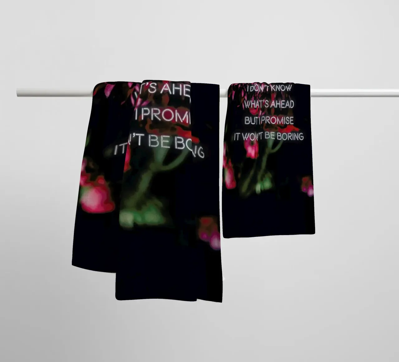 Darling I don't know asciugamano da bagno da Oh Darling