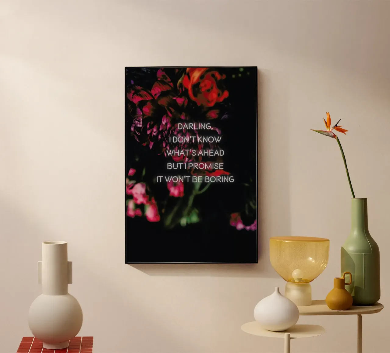 Darling I don't know plexiglass da Oh Darling